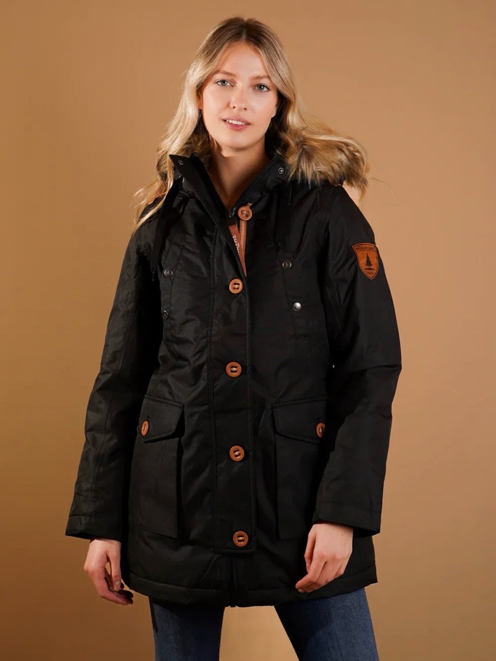 NWT Wanakome Womens Black Everly Ski Jacket